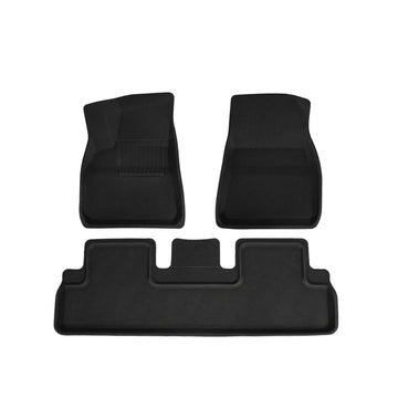 Tapetes 3D para todo clima para Tesla Model 3 2017-2023 y Model Y 2021-2023
