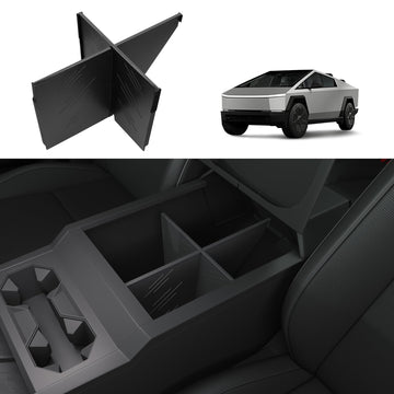 Tespart - Armrest Storage Box Divider for Tesla Cybertruck