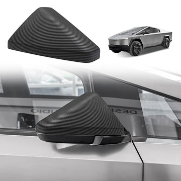 Tespart - Black Mirrors Cover for Cybertruck (ABS)