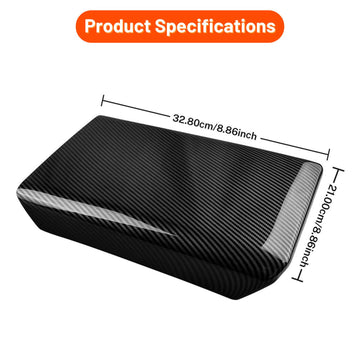 Tespart - Carbon Fiber Armrest Cover For Tesla Model 3 Highland
