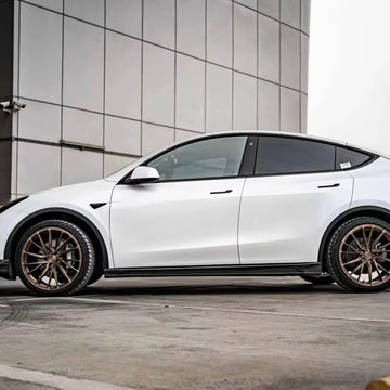 Tespart - Carbon Fiber Side Skirts TOPMIX for Tesla Model Y