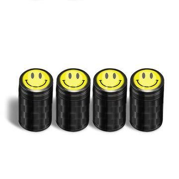 Tespart - Carbon Fibre Car Wheel Tire Valve Stem Cap For Tesla Model3/Y/X/S(4pcs)