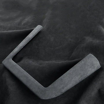 Tespart - Center Console Wireless Charger Cover Trim Suede for Tesla Model 3 Highland