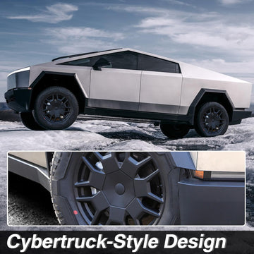 Tespart - Center Hub Caps for 20" Cyber Wheels for Cybertruck