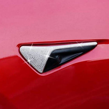Tespart - Crystal side label decoration for Tesla Model 3/Y (2017-2023)