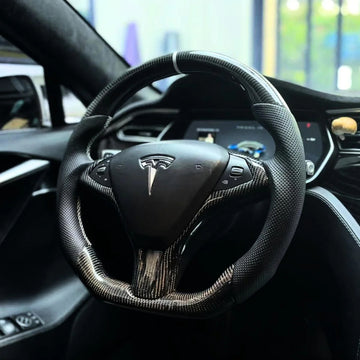 Tespart - Custom Carbon Fiber Steering Wheel for Model X / S 2012-2020