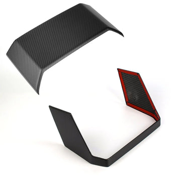 Tespart - Dry Carbon Fiber Rear Screen Frame Cover / Frame Full Wrap for Cybertruck