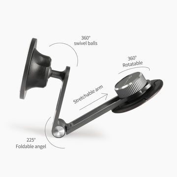 Tespart - Floating Display Magsafe Mount for Tesla Model Y / Model 3 Highland /Cybertruck
