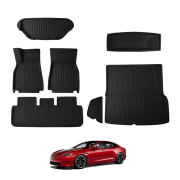 Tespart - Floor Mat for Five Seater Tesla Model S