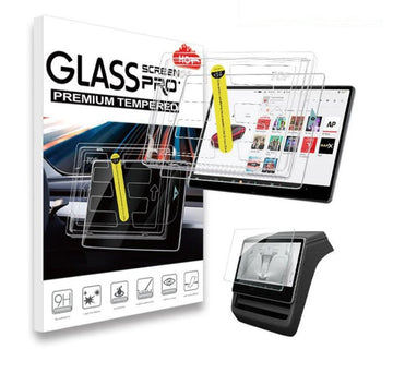 Front & Rear Display Tempered Glass Screen Protector for Model Y Juniper / 3 Highland