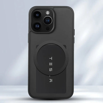 Tespart - IPhone case with magnetic compartment For Tesla