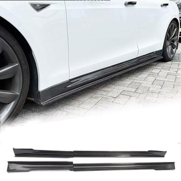 Tespart - Real Carbon Fiber Side Skirts - suitable for Tesla Model S 2014-2020