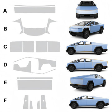 Tespart - TPU Full Car Paint Protection Film for Cybertruck
