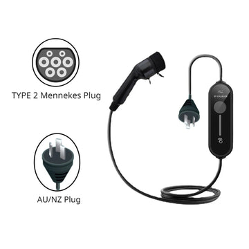 Tespart - TYPE 2 Mennekes Level 1 Electric Vehicle (EV) Charger