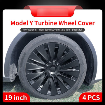 Tespart- 19' Turbo Wheel Cover For Tesla Model Y(4PCS)