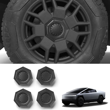 Tespart - Wheel Center Hub Caps for Cybertruck (4 PCS)