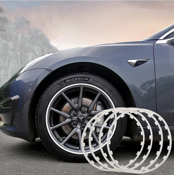 Wheel Rim Protectors for Tesla Model 3YSX(5pcs)