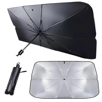 Tespart - Windshield Sun Shade Umbrella for Tesla Model 3/Y/X/S