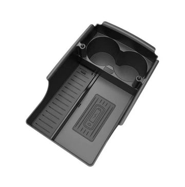 Wireless Phone Charger Center Console Organizer for Tesla Model S, X 2017-2021