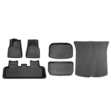 Alfombrillas TPE para todo tipo de clima, para Tesla Modelo Y 2020-2023 Modelo 3 2021-2023