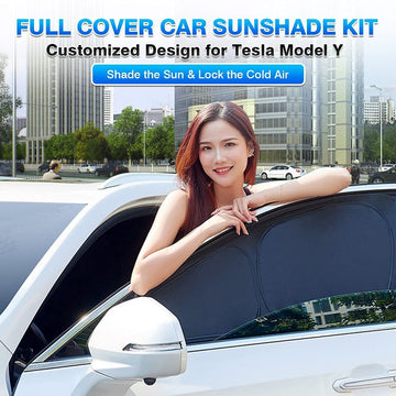 Full 8pcs Set Side Window Shade for Tesla Model Y