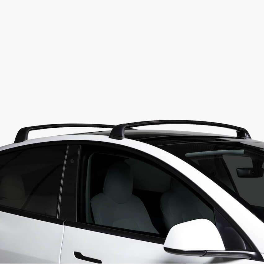 Barras transversales de carga de aluminio para portaequipajes de techo (juego de 2) para Tesla Model 3 2017-2023 y Model Y 2020-2023 