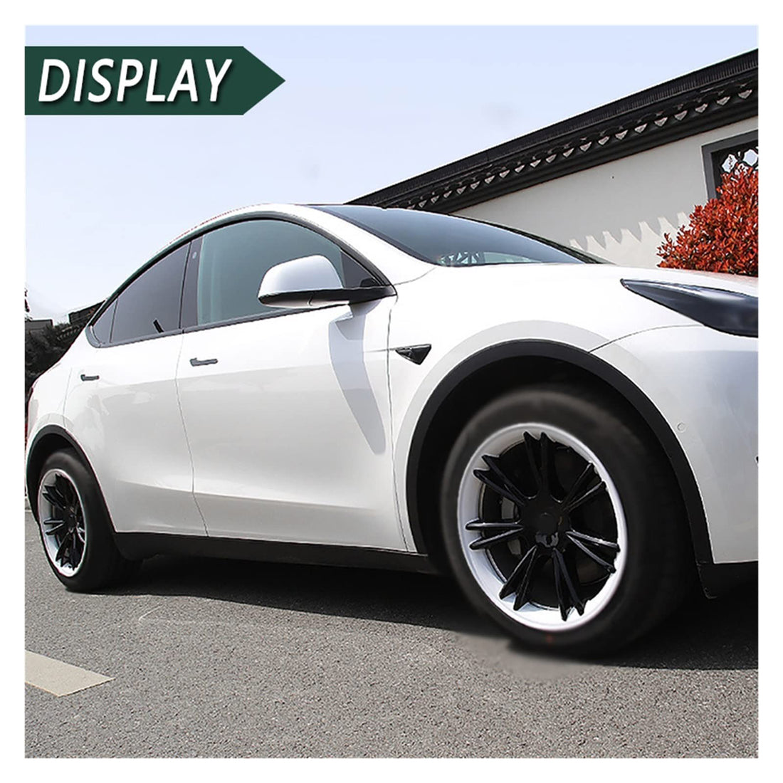Tespart- 19‘ Wheel Covers for Tesla Model Y【4PCS】