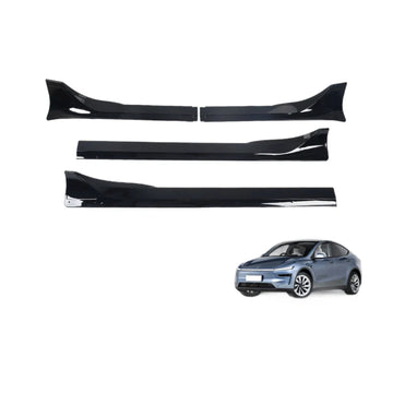 Side Skirts Split Design Kit for Model Y Juniper Exterior Rocker Panel
