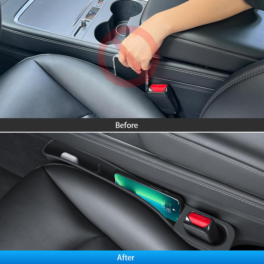Tespart - Seat Gap Filler for Tesla Model 3 / Model Y