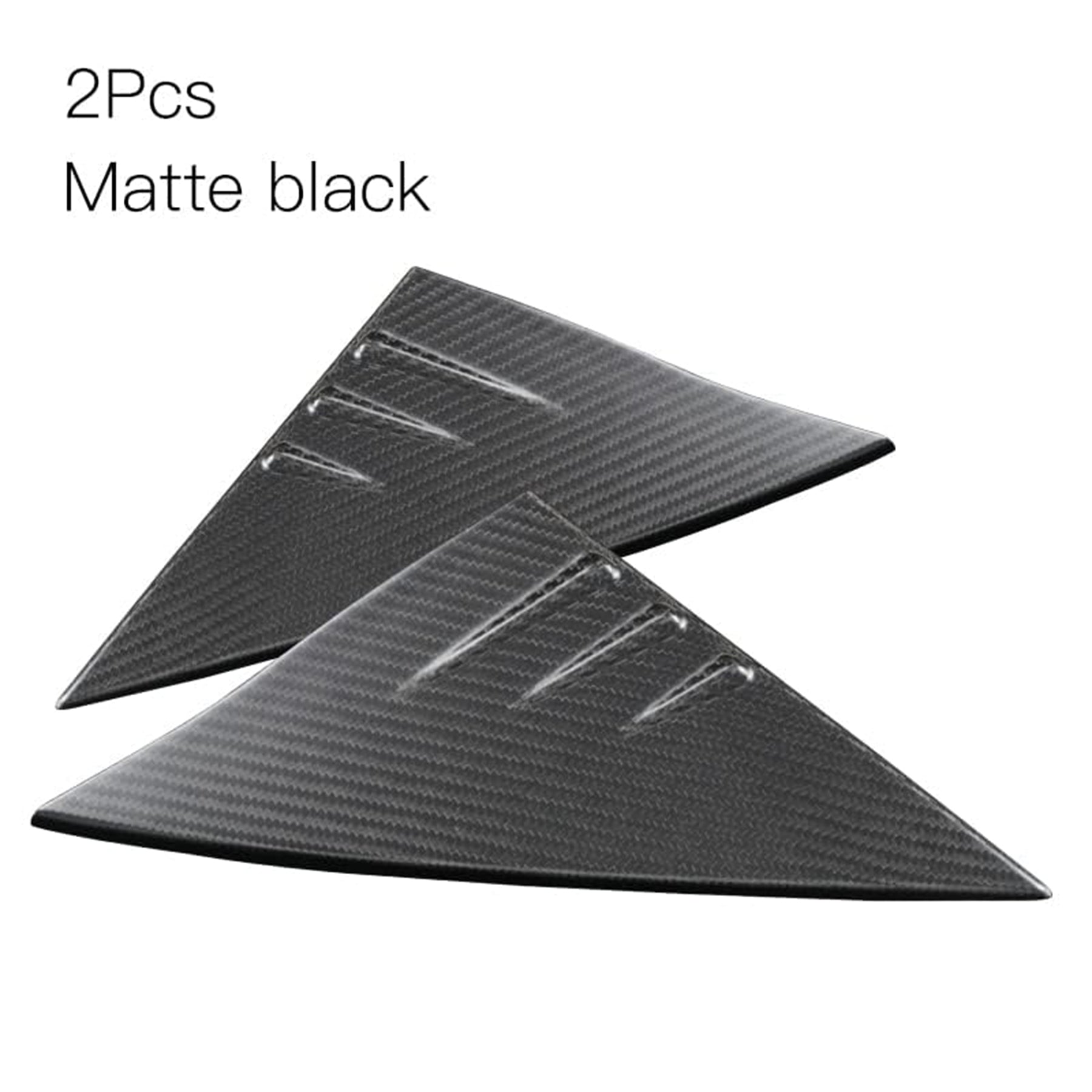Tespart- A-pillar Glass Trim for Tesla Model Y / 3 - Dry Carbon Fiber Exterior Mods