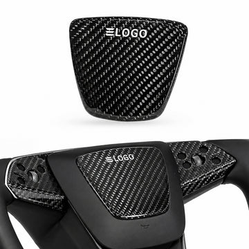 Airbag Trim Cover Dry Carbon Fiber for Highland New Model Y Interior