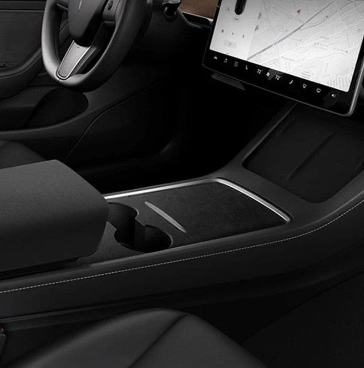 Alcantara Center Console Wrap for Tesla Model 3 Highland  Y 2020-2024
