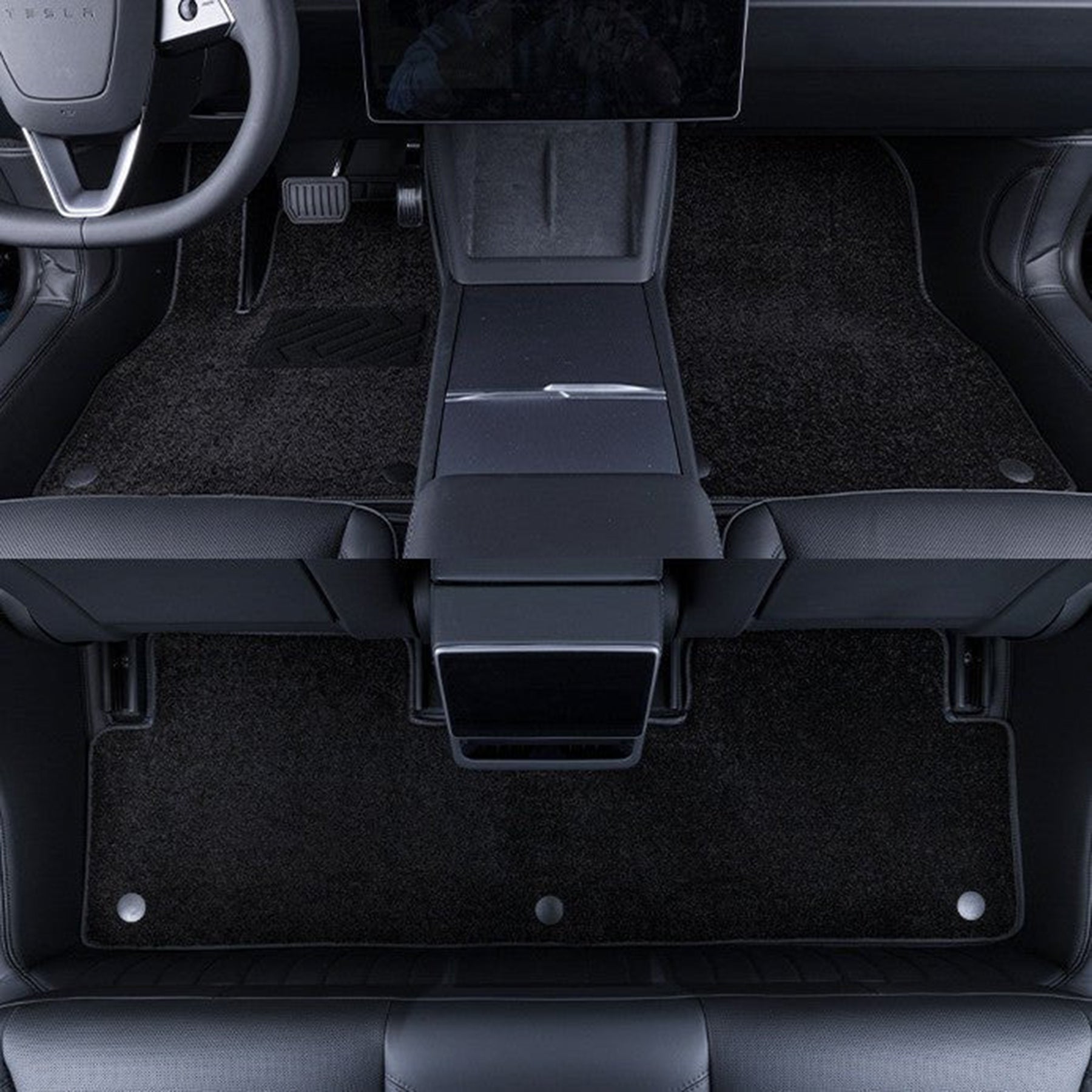 Tespart - All-Inclusive Double-Layer Floor Mats for Tesla Model 3 Highland / Y