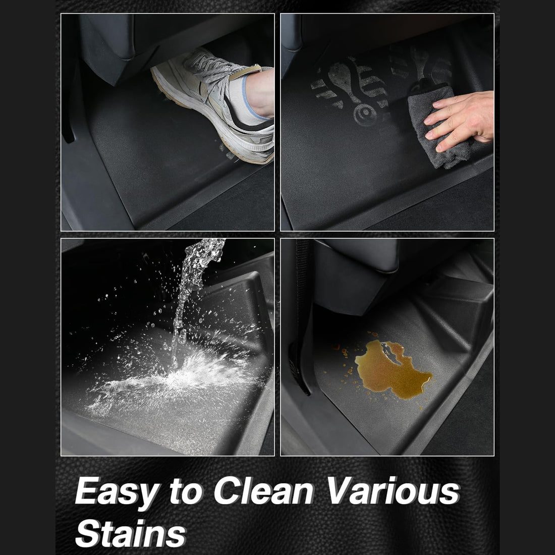 Tespart - Anti-kick Shield Under Rear Seat for Cybertruck