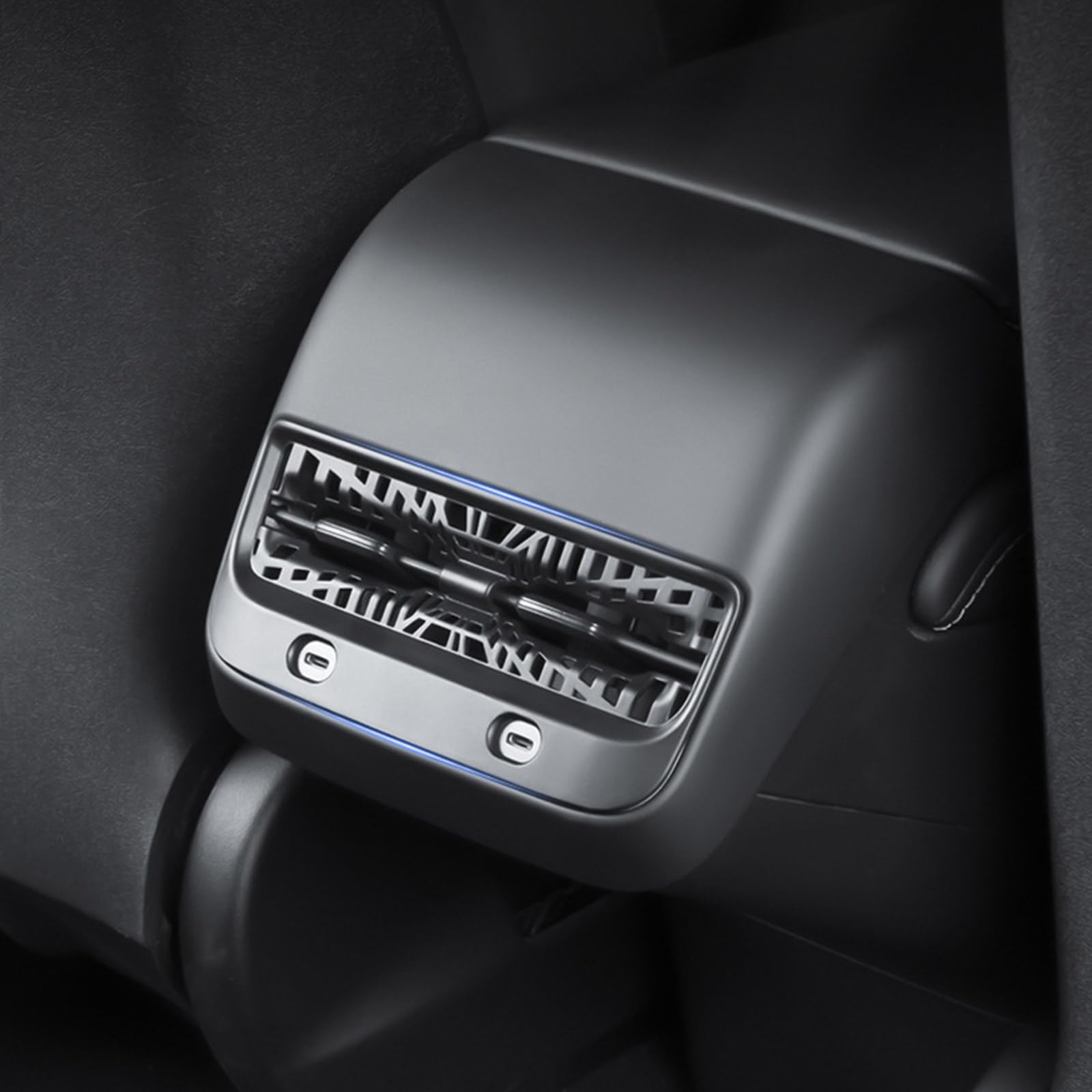 Cubierta de ventilación del asiento trasero para Tesla Model 3/Y 