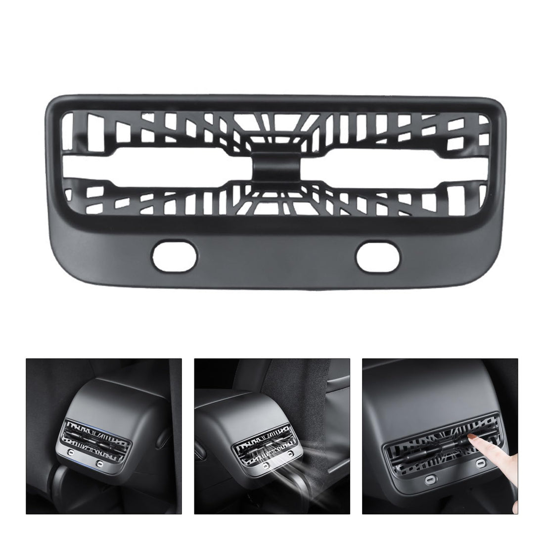 Cubierta de ventilación del asiento trasero para Tesla Model 3/Y 