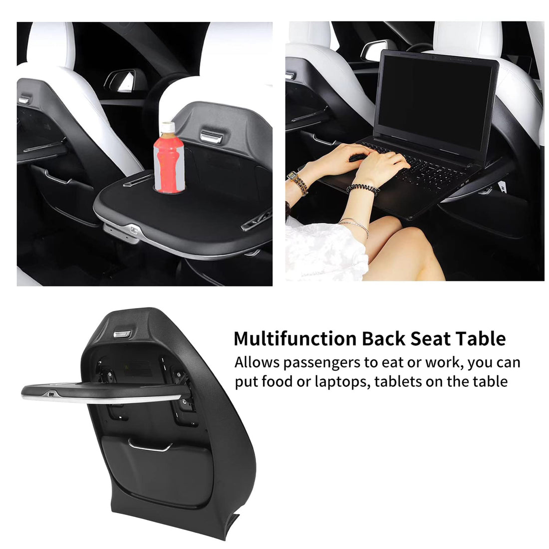 Tespart - Backseat Multi-function table for Model 3 2017-2023.10 / Model Y 2020-2024