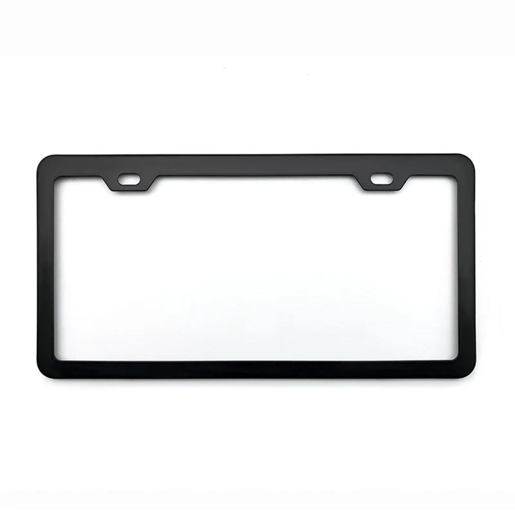 Tespart - Black License Plate Frame for Tesla (2pcs)