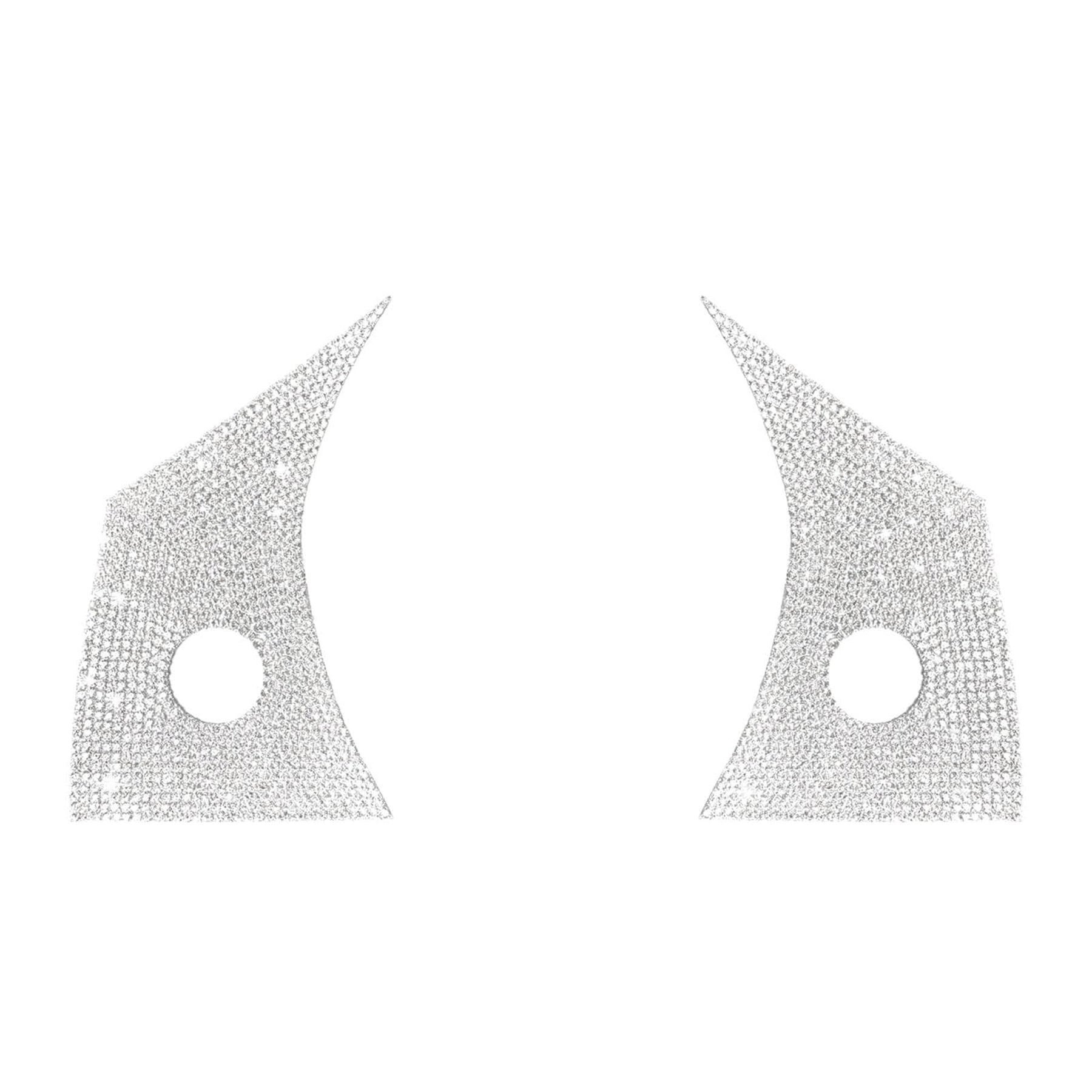Tespart - Bling Steering Wheel Buttons Decorate for Tesla Model 3 Model Y（2017-2024)