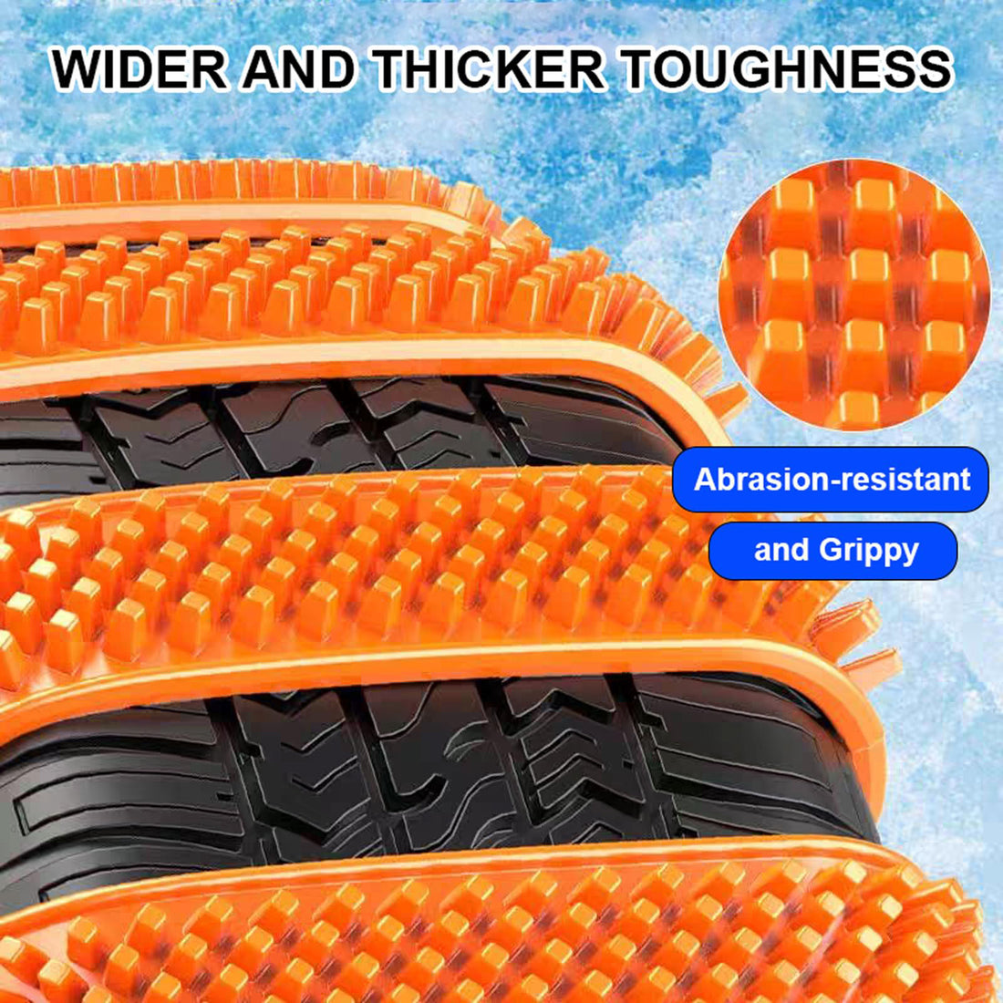 Tespart - Bullwheel Track Clause Snow Chains For Model 3 2017-2024