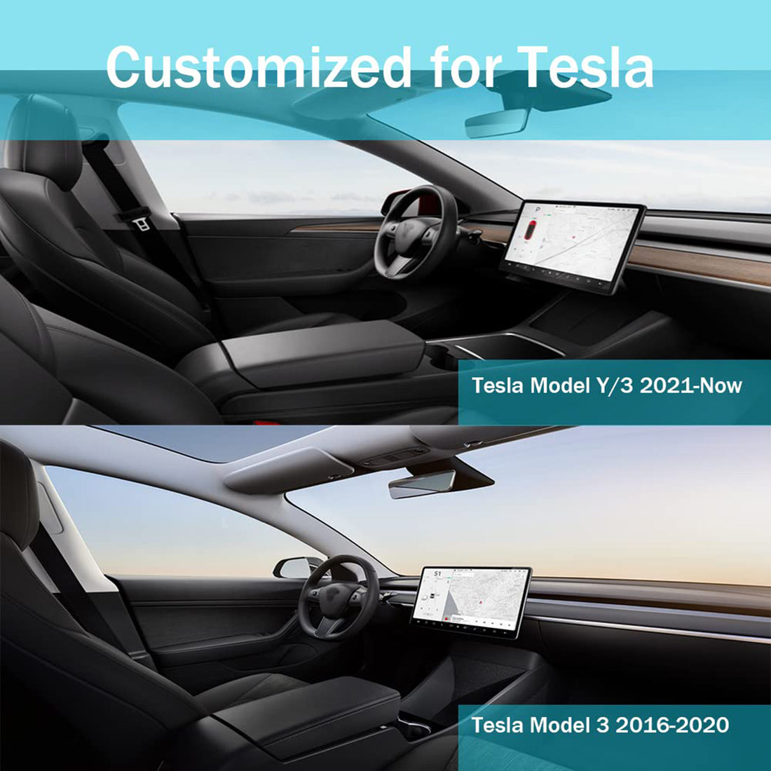 Tespart - Car Dashboard Hooks For Tesla Model 3/Y【2PCS】