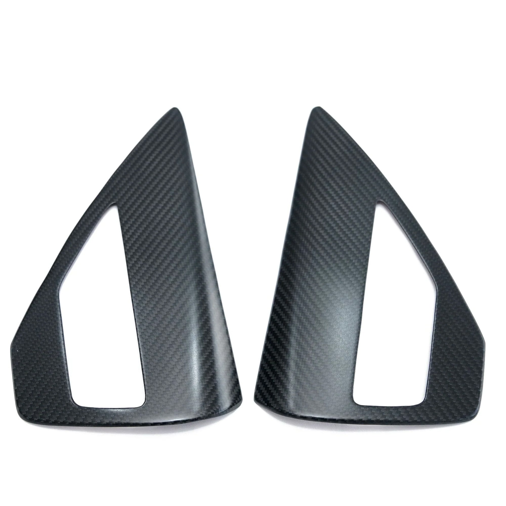 Tespart - Carbon Fiber Charging Port Protective Cover for Tesla Model 3 Highland