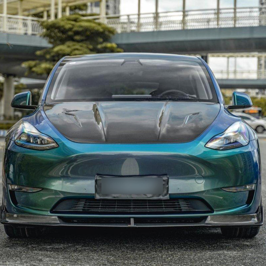 Tespart - Carbon Fiber Hood Bonnet for Tesla Model Y