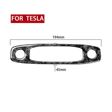 Tespart - Model 3 / Y Dome Light Cover - Carbon Fiber Interior Mods