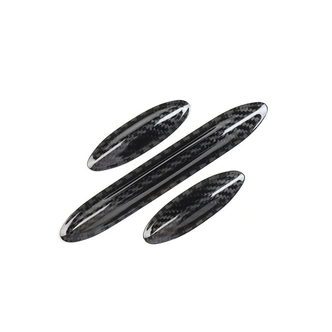Tespart - Model 3 / Y Central Control Panel Stickers - Carbon Fiber Interior Mods