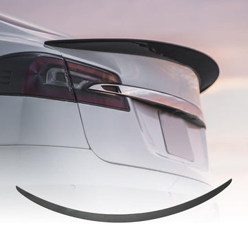 Tespart - Carbon Fiber Spoiler Performance OEM Style for Tesla Model S 2014-2024