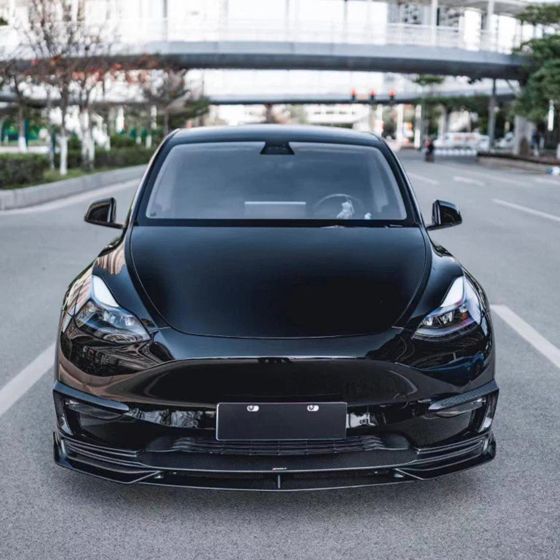 Tespart - Carbon Fiber Upper Valences Ver.2 for Tesla Model Y
