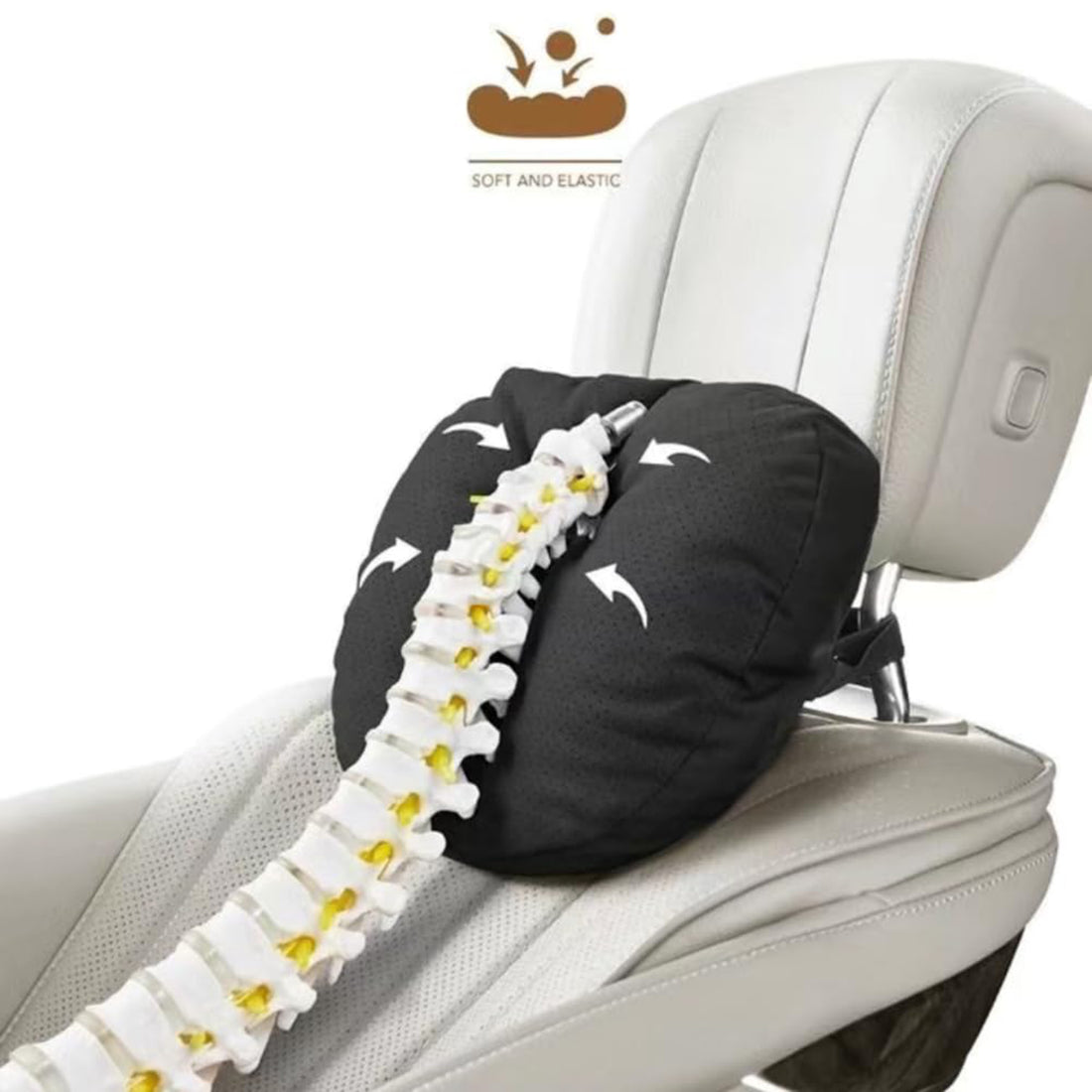 Tespart- Car headrest lumbar For Tesla Model 3 Highland