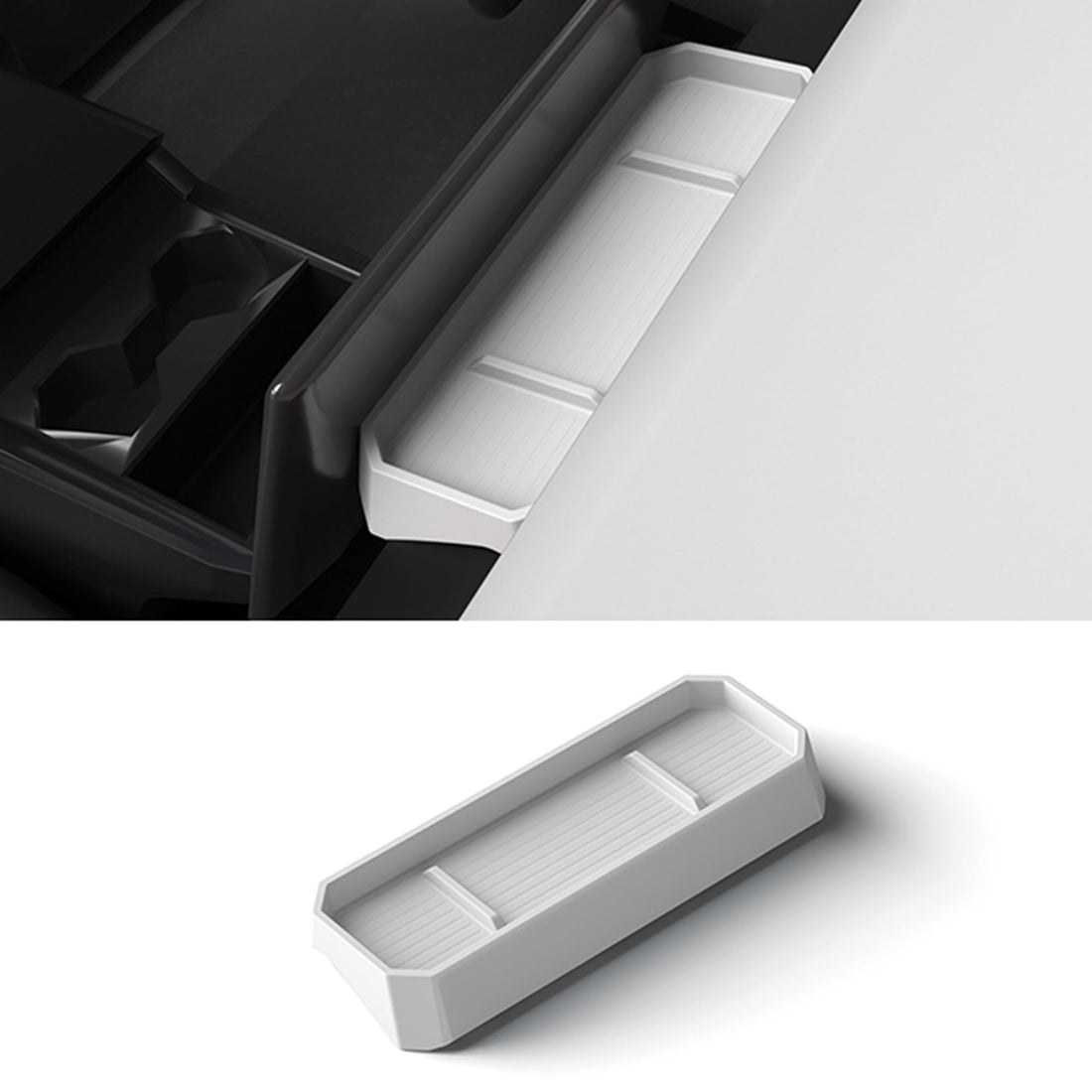 Tespart - Center Console Behind Screen Storage Box for Cybertruck