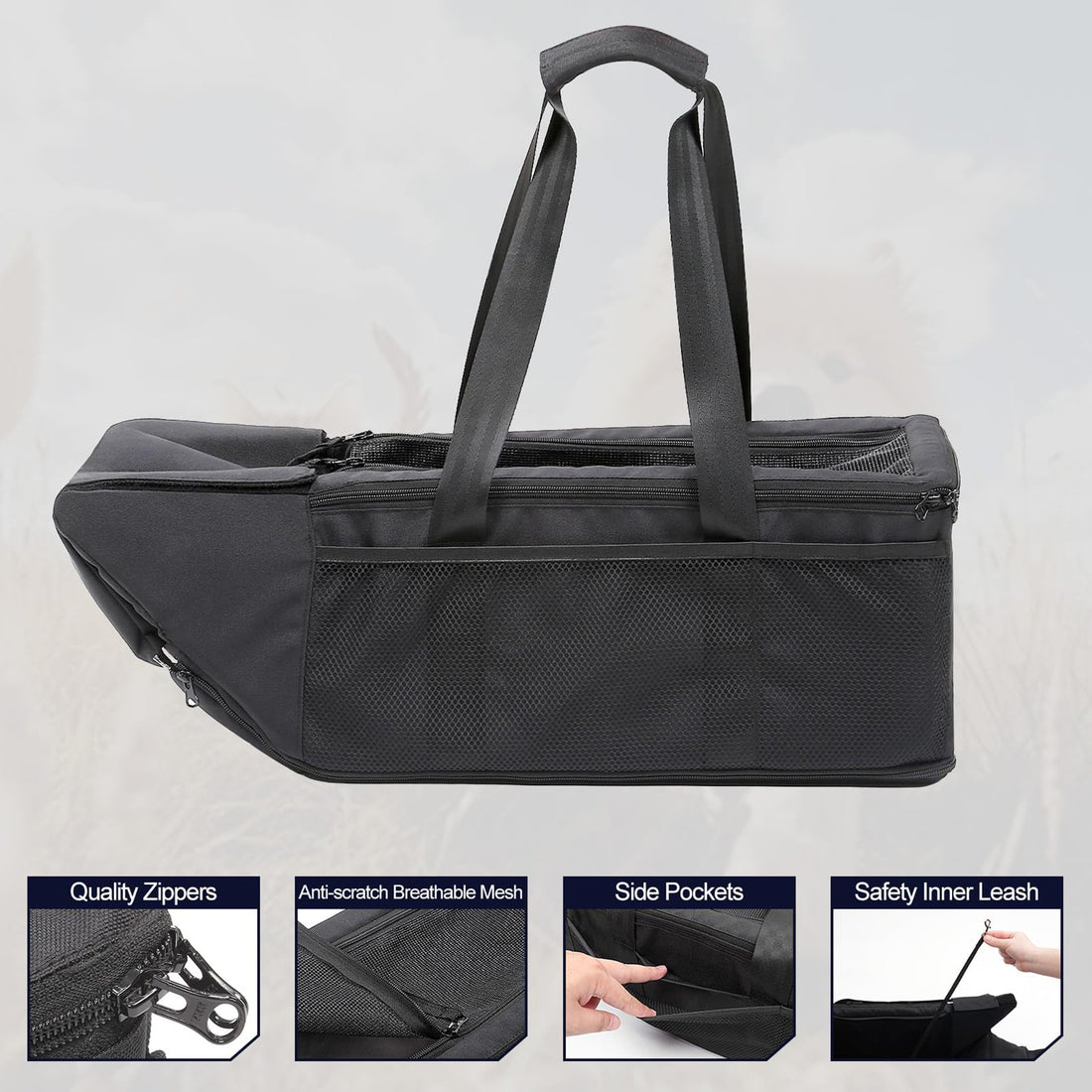 Tespart - Center Console Pet Carrier Bag for Cybertruck